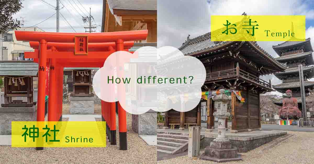 英語で説明【神社とお寺】基本知識や違いを説明できるようにしよう