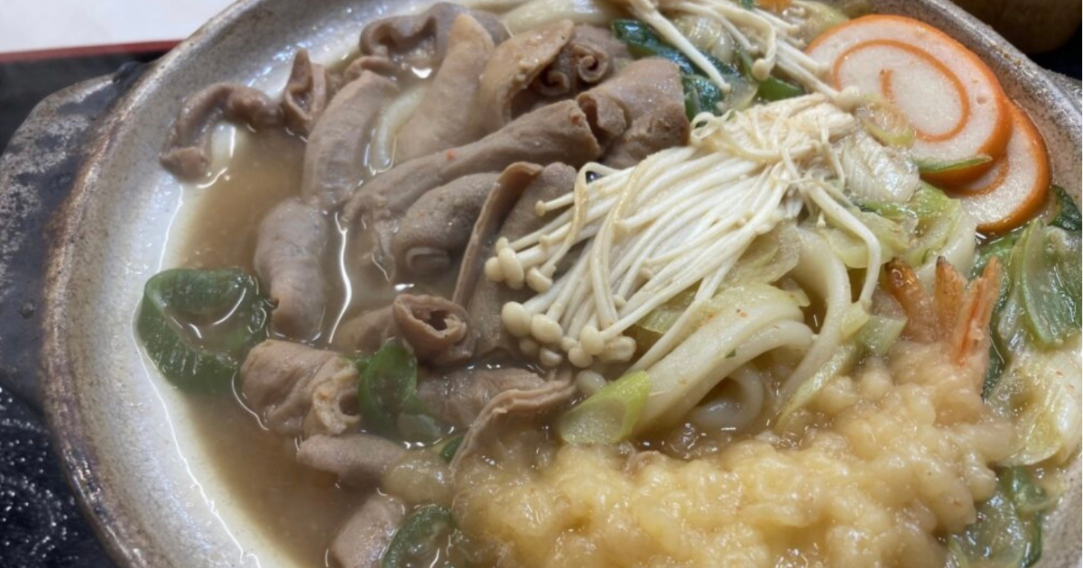 もつ煮込みうどん